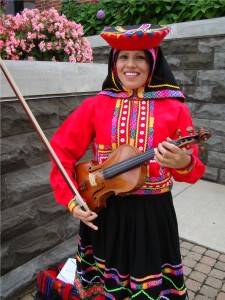 Peruvian Violinist